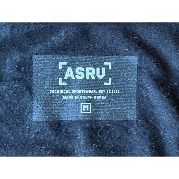 ASRV Black Basketball Gym Running Tank Top Shirt      Mens Size Medium - Picture 3 of 7